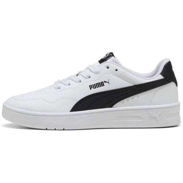 Buty sportowe damskie Puma Court Lally. Białe obuwie sportowe damskie Puma, bez wzorów, z syntetyku, bez zapięcia, na fitness i siłownię. Za 290.00 zł.
