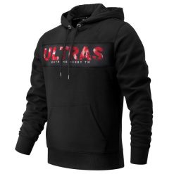Bluza męska z kapturem EXTREME HOBBY ULTRAS 2024. Czarne bluzy męskie EXTREME HOBBY, m, bez wzorów, z bawełny, z kapturem. Za 249.00 zł.