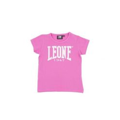 Koszulka z bawełna na co dzień na siłownię. Czerwone bluzki damskie LEONE 1947 APPAREL, bez wzorów, z bawełny, sportowe, bez kołnierzyka, bez ramiączek. W wyprzedaży za 50.52 zł.