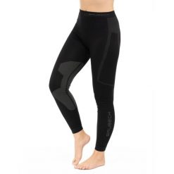 Legginsy termoaktywne Damskie Brubeck DRY. Czarne bielizna sportowa damska Brubeck, l, bez wzorów, z elastanu. Za 129.99 zł.