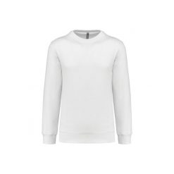 Bluza z okrągłym dekoltem Kariban. Czerwone bluzy damskie KARIBAN, l, bez wzorów, z bawełny, bez ramiączek, bez kaptura. Za 249.50 zł.