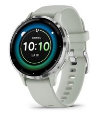 Zegarek Garmin Venu 3S 41mm Srebrny. Szare, cyfrowe zegarki sportowe Garmin, bez wzorów, srebrne, do biegania. Za 1,917.99 zł.