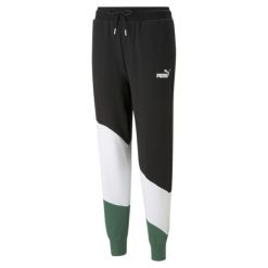 Spodnie Dresowe Puma Power Cat Tr. Czarne spodnie dresowe damskie Puma, bez wzorów, z dresówki, sportowe. Za 170.99 zł.