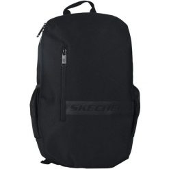 Plecak, Skechers Stunt Backpack SKCH7680-BLK, pojemność: 20 L. Czarne plecaki męskie Skechers, bez wzorów, z materiału, sportowe. Za 99.99 zł.