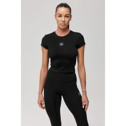 Koszulka sportowa oddychająca Rough Radical Zoya Classic. Czarne koszulki sportowe damskie ROUGH RADICAL, bez wzorów, bez ramiączek, na fitness i siłownię. Za 109.90 zł.