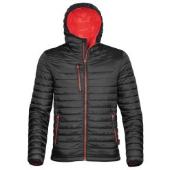 Męska Ocieplana Kurtka Zimowa Z Kapturem Gravity (trwała, Wodoodporna). Czarne kurtki męskie STORMTECH, na zimę, m, bez wzorów, sportowe, z kapturem. Za 506.99 zł.