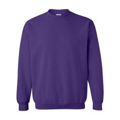 Bluza Rozpinana Z Grubej Mieszanki Dla Dorosłych Unisex. Fioletowe bluzy męskie GILDAN, m, bez wzorów, bez ramiączek, bez kaptura. Za 64.99 zł.