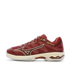 Kobieta Tenisowe Buty Mizuno Wave Exceed Light Czerwone. Czerwone obuwie sportowe damskie Mizuno, bez wzorów, bez zapięcia, tenisowe, mizuno wave. W wyprzedaży za 391.80 zł.