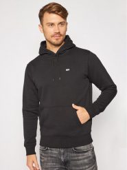 Tommy Jeans Bluza Regular Fleece DM0DM09593 Czarny Regular Fit. Czarne bluzy męskie Tommy Jeans, m, bez wzorów, z bawełny, bez ramiączek, bez kaptura. W wyprzedaży za 219.99 zł.