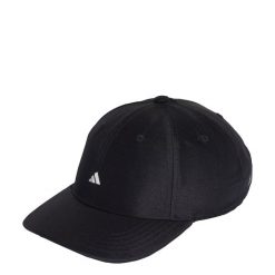 Czapka damska adidas Satin Baseball. Czarne czapki damskie Adidas, bez wzorów, z materiału, eleganckie. Za 74.99 zł.