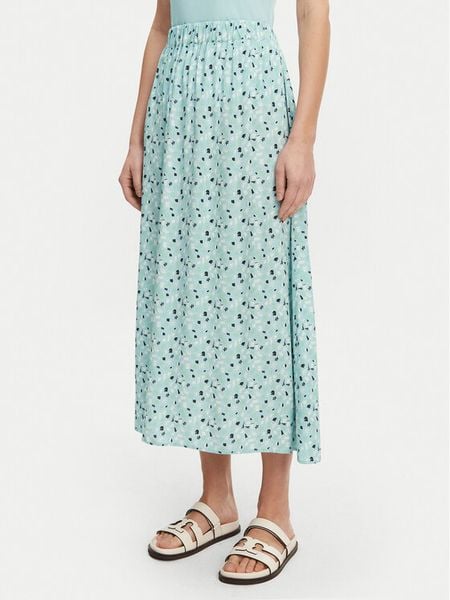 Marc O'Polo Denim Spódnica trapezowa 500 0006 266 Niebieski Regular Fit. Niebieskie spódnice damskie Marc O'Polo DENIM, xl, bez wzorów, z denimu, trapezowe. Za 379.99 zł.