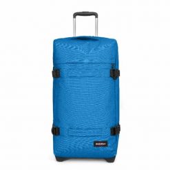 Torba na kółkach Eastpak Transit'R M. Niebieskie torby podróżne damskie Eastpak, bez wzorów. Za 768.00 zł.