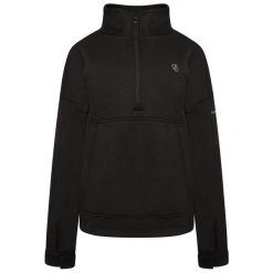 Bluza damska z zamkiem 1/2 Dare 2B Recoup II. Czarne bluzy damskie Dare 2B, bez wzorów, sportowe, bez ramiączek, bez kaptura. Za 266.50 zł.