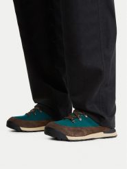 The North Face Trekkingi Back To Berkeley Iv Lifestyle NF0A8177TSY1 Granatowy. Niebieskie botki męskie The North Face, bez wzorów, z materiału, bez obcasa, bez zapięcia. Za 649.99 zł.