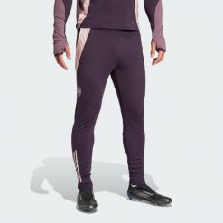 Spodnie Arsenal Tiro 24 Training. Czarne spodnie dresowe damskie Adidas, bez wzorów, z dresówki, do piłki nożnej. W wyprzedaży za 195.30 zł.