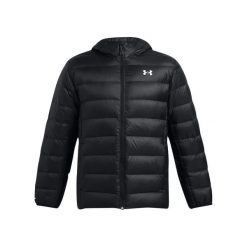 Kurtka puchowa Under Armour Legend. Czarne kurtki męskie Under Armour, na zimę, m, bez wzorów, z dzianiny, z kapturem. Za 727.00 zł.