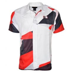 Koszulka Air Jordan Quai 54 Printed Shooting Shirt. Białe bluzki damskie Jordan, l, bez wzorów, sportowe, bez kołnierzyka, bez ramiączek. Za 299.00 zł.