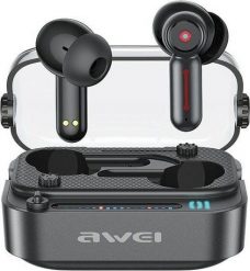 Słuchawki Awei AWEI słuchawki Bluetooth 5.3 T58 ANC + stacja dokująca czarny/black. Czarne słuchawki bezprzewodowe Awei. Za 57.53 zł.