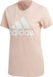 Adidas Koszulka damska adidas W BOS CO Tee brzoskwiniowa GC6948 : Rozmiar - 2XS. Pomarańczowe bluzki damskie Adidas, xs, bez wzorów, bez kołnierzyka, bez ramiączek. Za 66.27 zł.