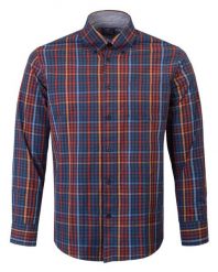 Sportowa, Bawełniana Koszula Męska - Pako Jeans - Jesienna Kratka. Koszule męskie Pako Jeans, na jesień, l, bez wzorów, z bawełny, casualowe, bez kołnierzyka, bez ramiączek. Za 169.00 zł.