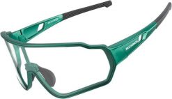 Okulary przeciwsłoneczne fotochromowe ROCKBROS z ochroną UV. Zielone okulary przeciwsłoneczne damskie ROCKBROS, prostokątne. Za 159.60 zł.