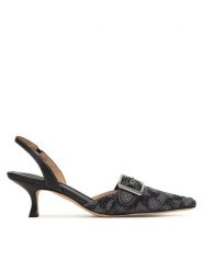 Coach Czółenka CCV94 Czarny. Czarne czółenka damskie Coach, bez wzorów, ze skóry, bez obcasa, bez zapięcia. Za 1,149.00 zł.