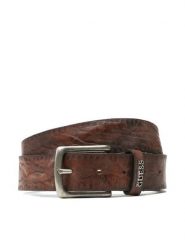 Guess Pasek Męski M3BZ27 L0TP0 Brązowy. Brązowe paski męskie Guess, ze skóry. Za 179.99 zł.