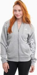 Adidas Bluza damska adidas Essentials Linear Full-Zip French Terry Hoodie szara IC6866 S. Szare bluzy damskie Adidas, s, bez wzorów, bez ramiączek, bez kaptura. Za 224.45 zł.