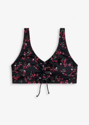 Biustonosz bikini bustier. Czarne bikini bonprix, bez wzorów. Za 97.99 zł.