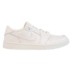 Buty sportowe Air Jordan 1 Low Golf Triple. Białe swetry męskie Jordan, bez wzorów, sportowe, bez kołnierzyka, bez ramiączek. Za 1,059.99 zł.