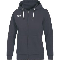 Kurtka Jako femme à capuche Base. Szare kurtki sportowe damskie Jako, m, bez wzorów, z bawełny, bez ramiączek, z kapturem, trekkingowe. Za 276.45 zł.