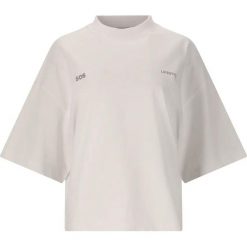 T-shirt damski SOS Iraya. Białe t-shirty damskie SOS, bez wzorów, sportowe, bez kołnierzyka, bez ramiączek. Za 243.00 zł.