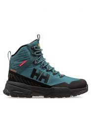 Helly Hansen Trekkingi Crestone ULLR HT 11891 Zielony. Zielone botki męskie Helly Hansen, bez wzorów, z materiału, bez obcasa, bez zapięcia. Za 629.99 zł.