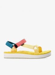 Sandały turystyczne damskie Lizard Sandal Trail Max. Żółte sandały damskie Lizard, bez wzorów, z materiału, bez obcasa, bez zapięcia. Za 309.99 zł.