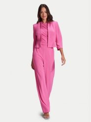 Swing Marynarka 4AF01800 Różowy Regular Fit. Czerwone marynarki i żakiety damskie Swing, bez wzorów, z syntetyku, bez kołnierzyka, bez ramiączek. Za 469.99 zł.