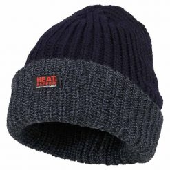 Męska czapka termoaktywna Heat Keeper granatowy. Niebieskie czapki męskie HEAT KEEPER, na zimę, bez wzorów. Za 125.99 zł.