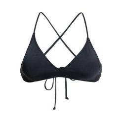 Trójkątny stanik bikini dla Kobiety BEACH CLASSICS Czarny. Szare bikini Roxy, bez wzorów, z elastanu. Za 140.45 zł.