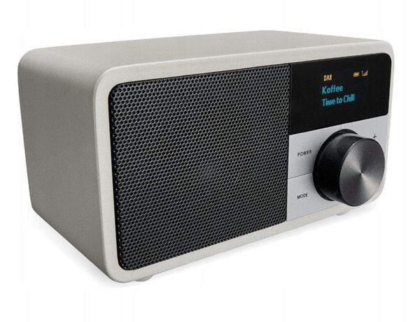 Radio Sangean DDR-7 Glacier Silver. Szare radia Sangean. Za 399.00 zł.