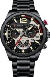 Zegarek ZEGAREK MĘSKI CURREN 8395 (zc019b) - CHRONOGRAF. Zegarki męskie NoName, bez wzorów. Za 140.82 zł.
