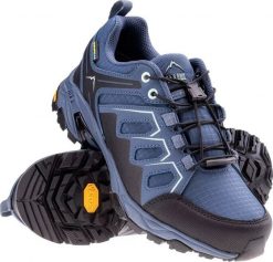 Buty trekkingowe damskie Elbrus EUREN LOW WP V niebieskie r. 38. Niebieskie obuwie trekkingowe damskie ELBRUS, bez zapięcia. Za 379.90 zł.
