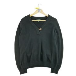 Second life - Damski czarny sweter - Stan dobry. Czarne swetry nierozpinane damskie Ralph Lauren, bez wzorów, sportowe, bez kołnierzyka, bez ramiączek. Za 101.48 zł.