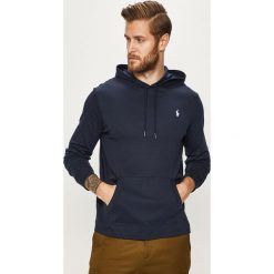 Polo Ralph Lauren - Bluza. Niebieskie bluzy męskie Polo Ralph Lauren, m, bez wzorów, z bawełny, z kapturem. W wyprzedaży za 259.90 zł.