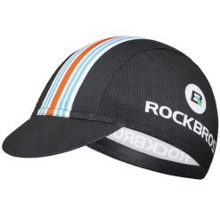 Czapka kolarska z daszkiem Rockbros MZ100. Czarne czapki damskie ROCKBROS, bez wzorów, sportowe. Za 49.00 zł.