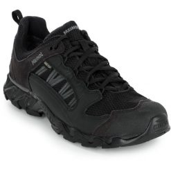 Buty MEINDL Black Sorona GTX. Czarne buty zimowe męskie MEINDL, bez wzorów, bez obcasa, bez zapięcia. Za 549.00 zł.
