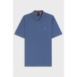 Koszulka polo BOSS Passenger niebieski (50507803-462). Niebieskie koszulki sportowe męskie Boss, m, bez wzorów, bez ramiączek. Za 279.00 zł.