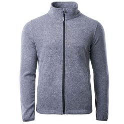 Polar męski Hi-Tec Henis - szary, Rozmiar XL. Szare bluzy sportowe męskie Hi-tec, m, bez wzorów, z materiału, bez kaptura. Za 109.99 zł.