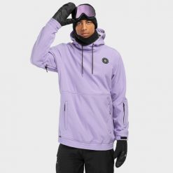 Kurtka snowboardowa męska W1 Snowy. Niebieskie kurtki męskie SIROKO, l, bez wzorów, z softshellu, bez kaptura, narciarskie. W wyprzedaży za 294.95 zł.