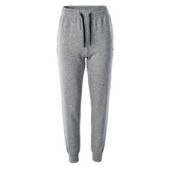 Spodnie dresowe damskie Hi-Tec Lady Rabasin - szare, Rozmiar M. Szare spodnie dresowe damskie Hi-tec, bez wzorów, z bawełny, sportowe. Za 64.99 zł.
