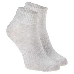 Skarpety Za Kostkę Fasin Dla Dorosłych Unisex (zestaw 3 Sztuk). Białe skarpetki damskie IGUANA, bez wzorów. Za 46.99 zł.
