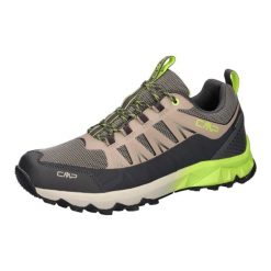 Wodoodporne buty trekkingowe CMP Laky Fast. Brązowe trekkingi męskie CMP, z gumy, bez zapięcia. Za 461.35 zł.